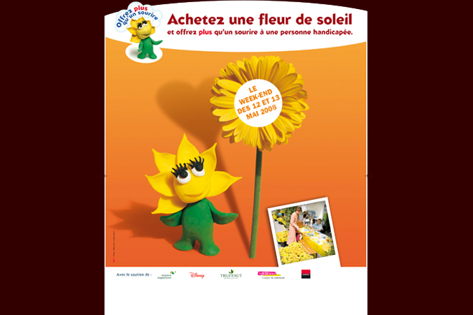 Nature morte Association des Paralyses de France orange